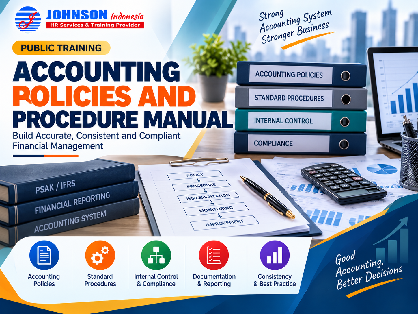Training Accounting Policies and Procedure Manual Johnson Indonesia