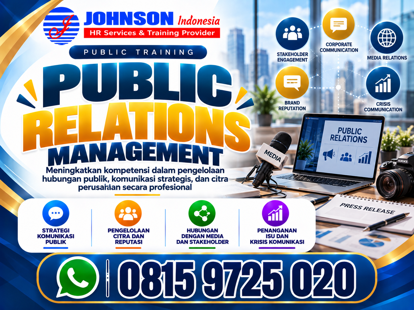 Training Public Relations Management