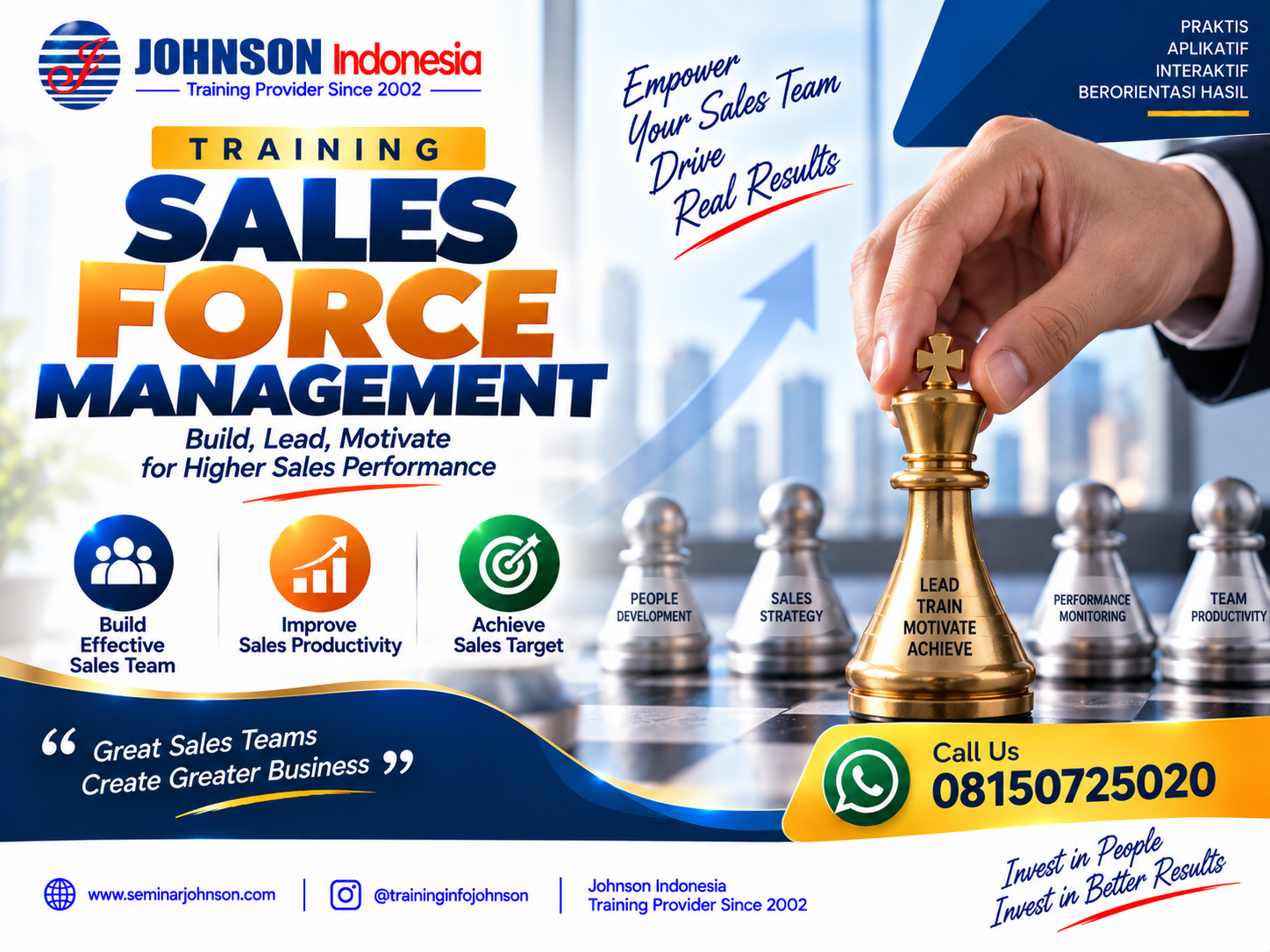 Training Basic Selling Skill & Motivation