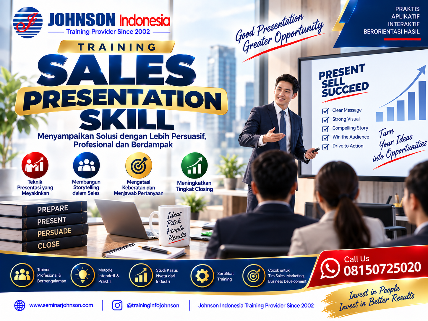 Training Basic Selling Skill & Motivation