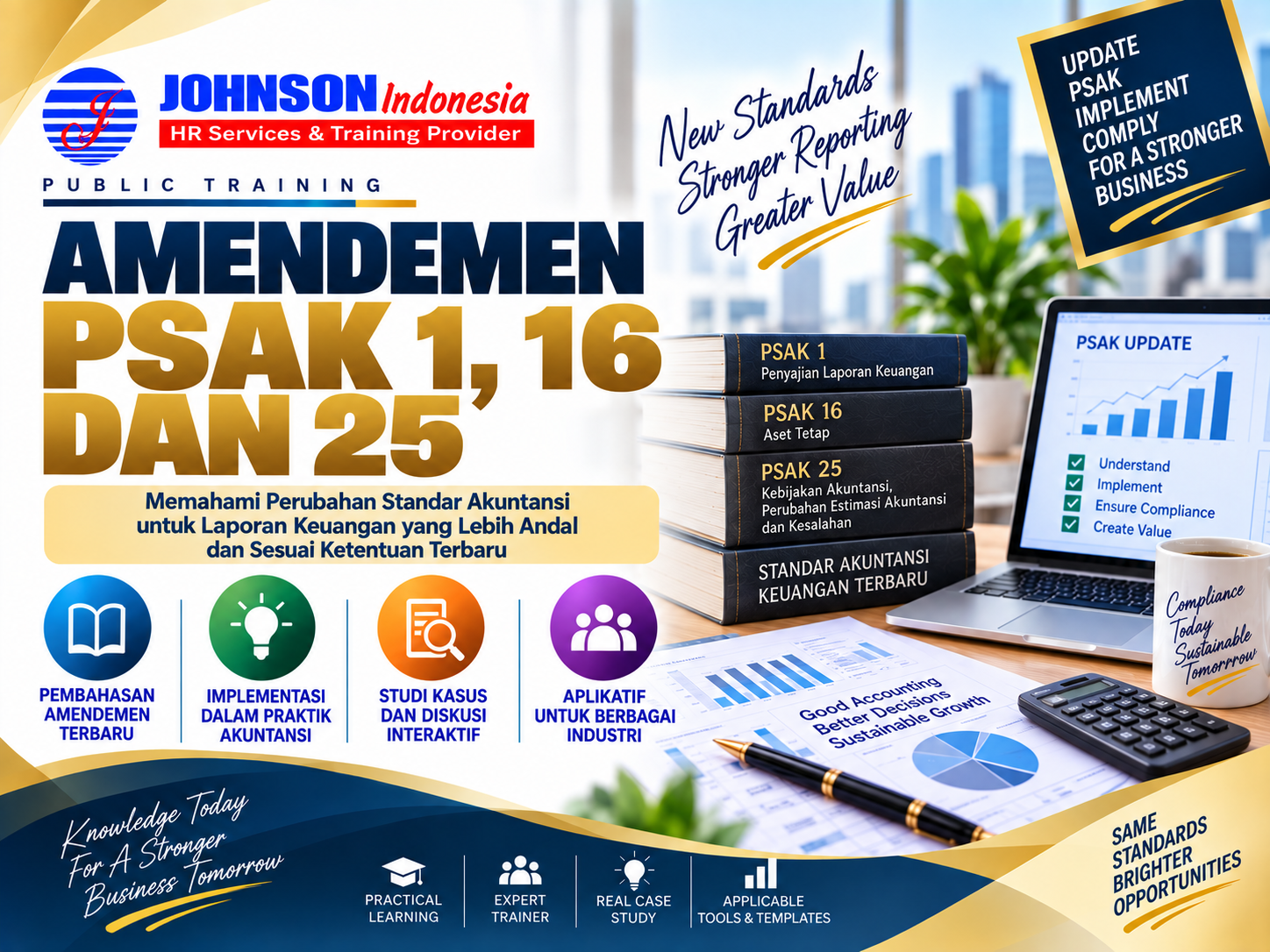 = TRAINING AMENDEMEN PSAK 1, 16 DAN 25