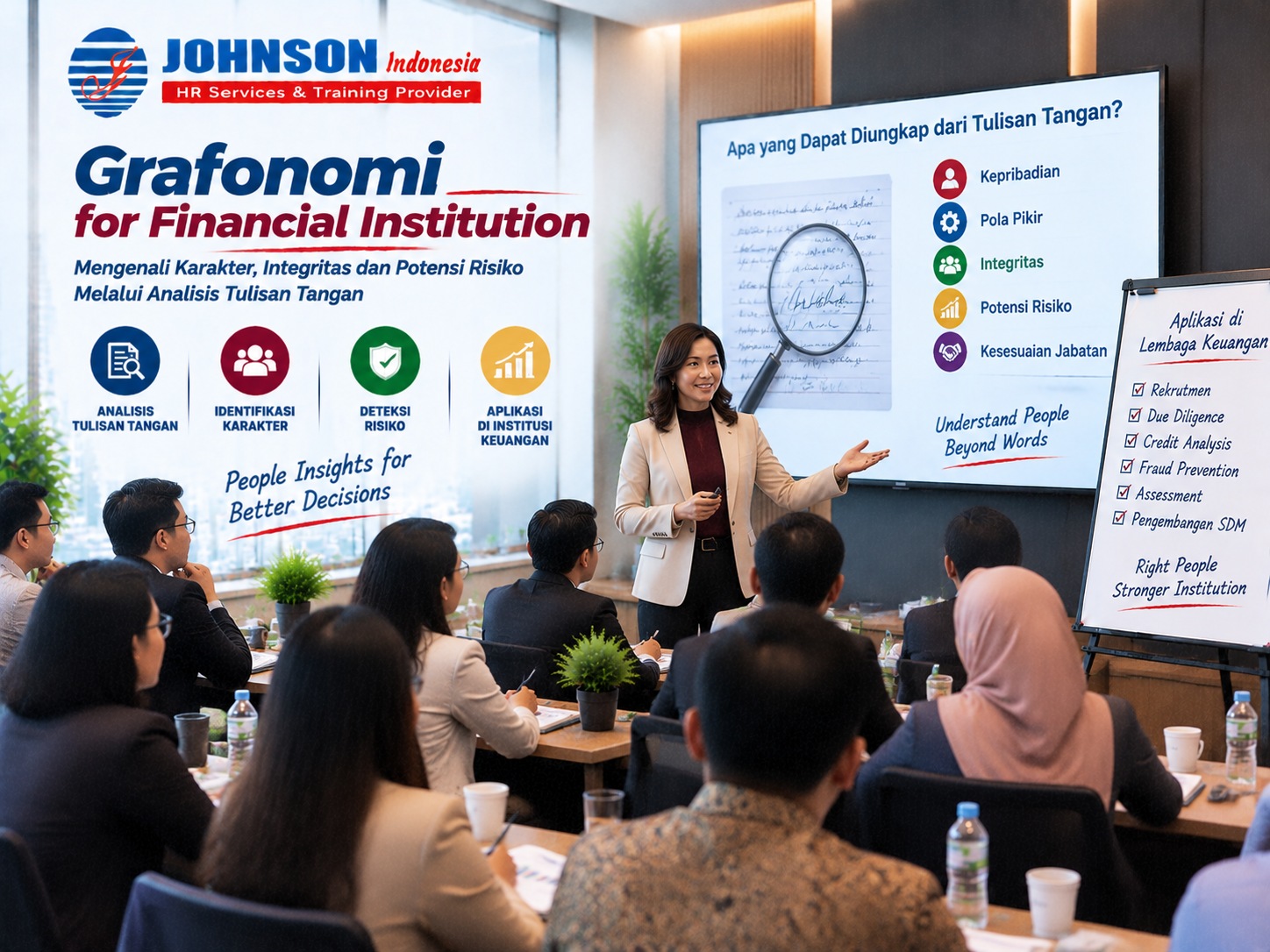Training Grafonomi for Financial Institution