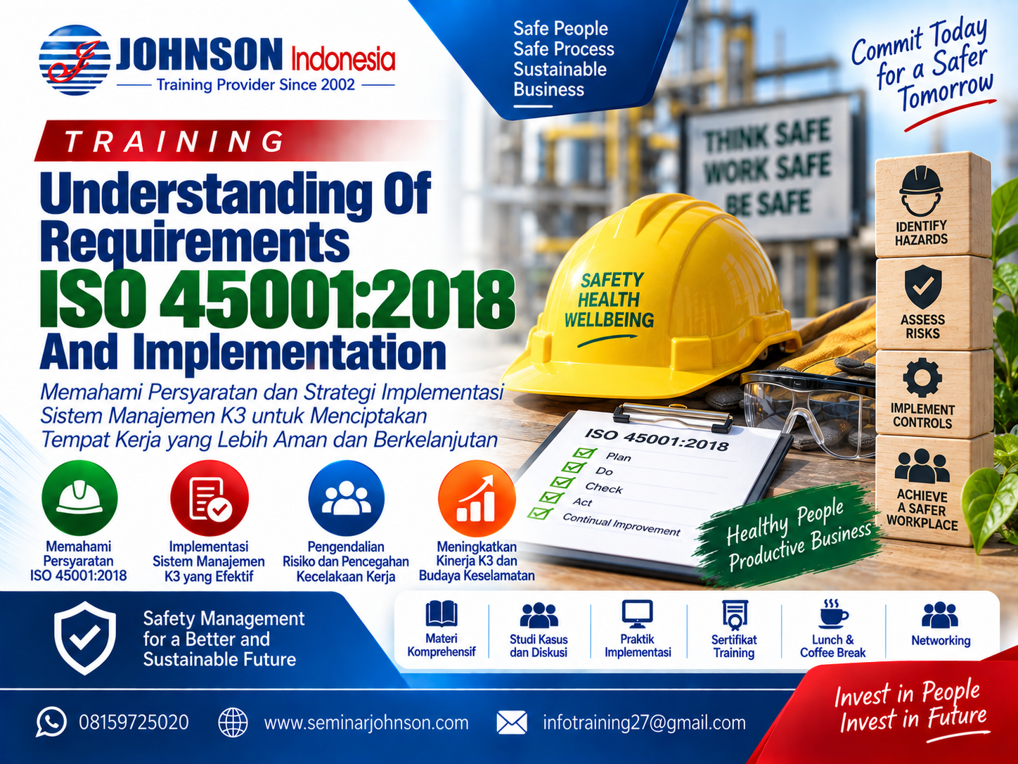 Understanding Of Requirements ISO 45001:2018 And Implementation