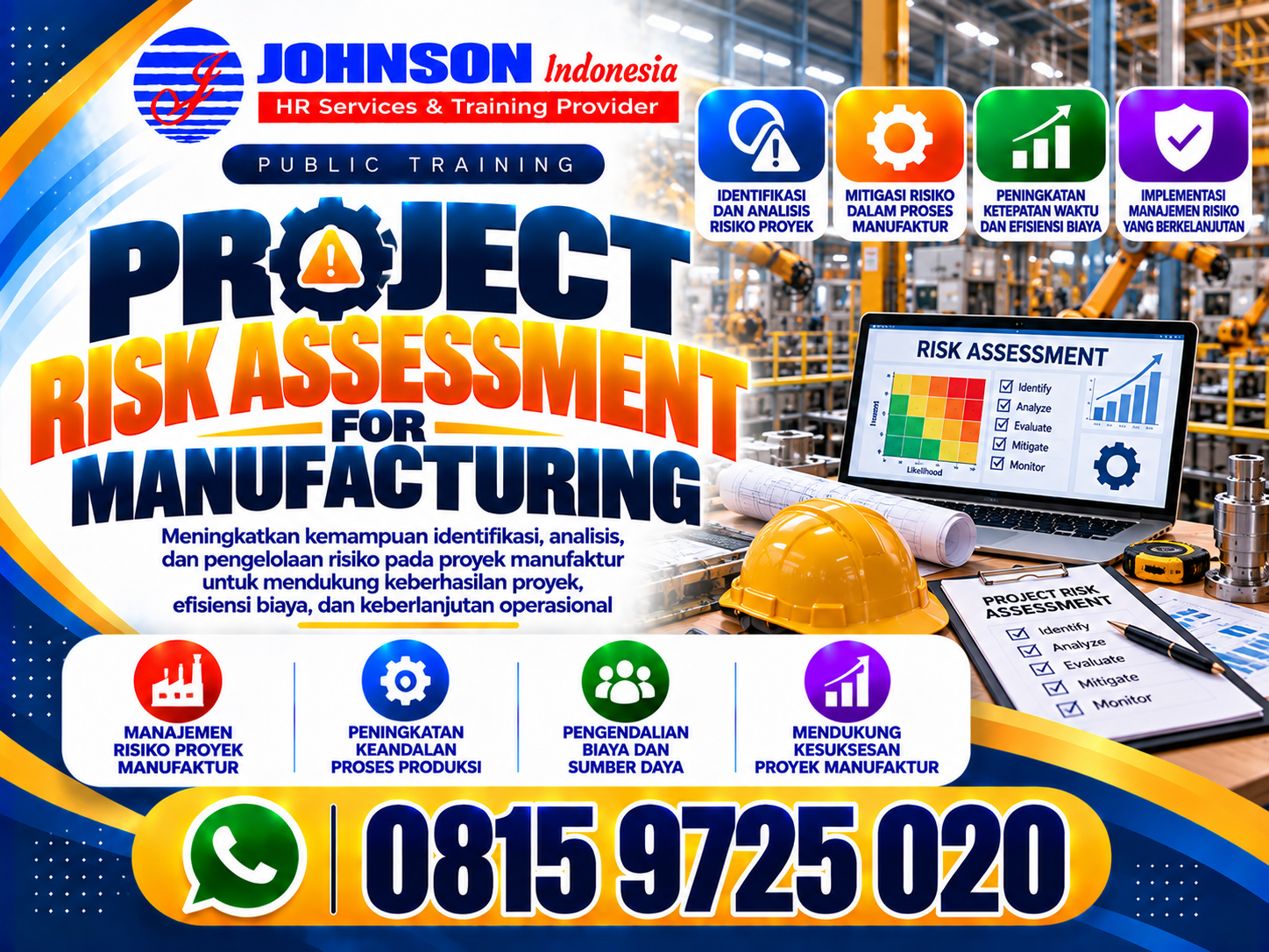 Project Risk Assesment For Manufacturing