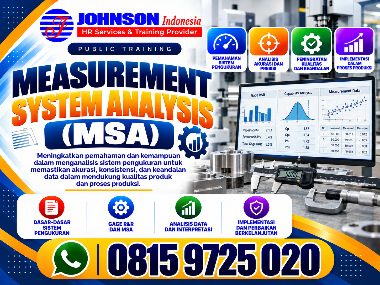 Measurement System Analysis (MSA)