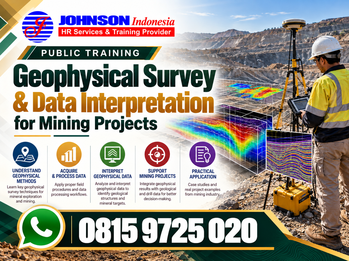 Geophysical Survey & Data Interpretation for Mining Projects