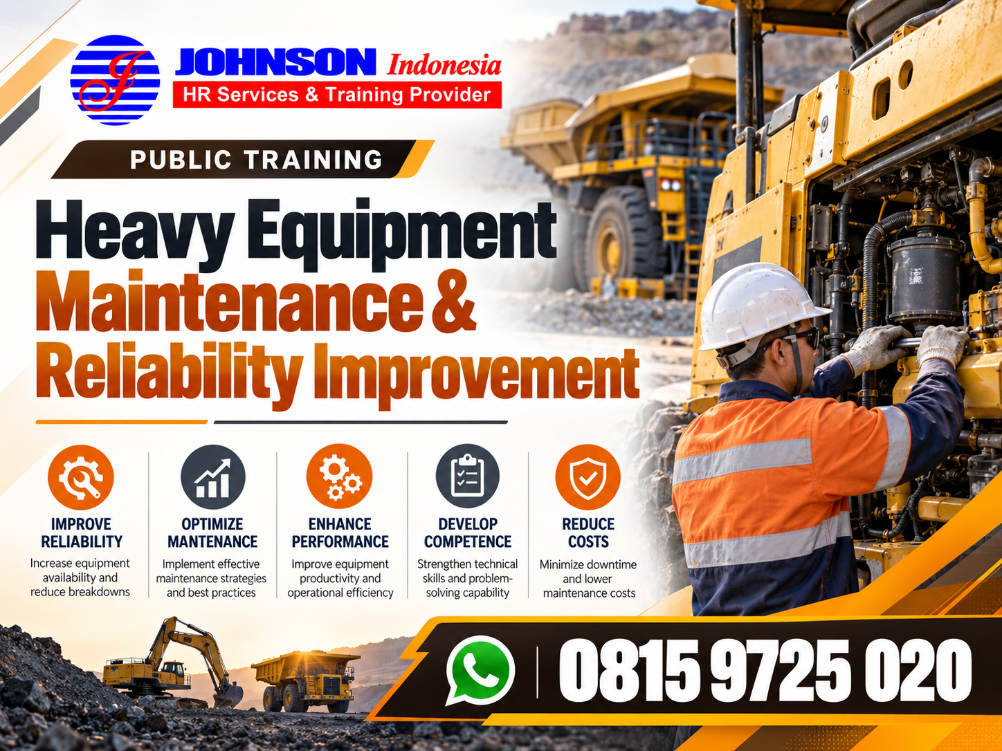Heavy Equipment Maintenance & Reliability Improvement