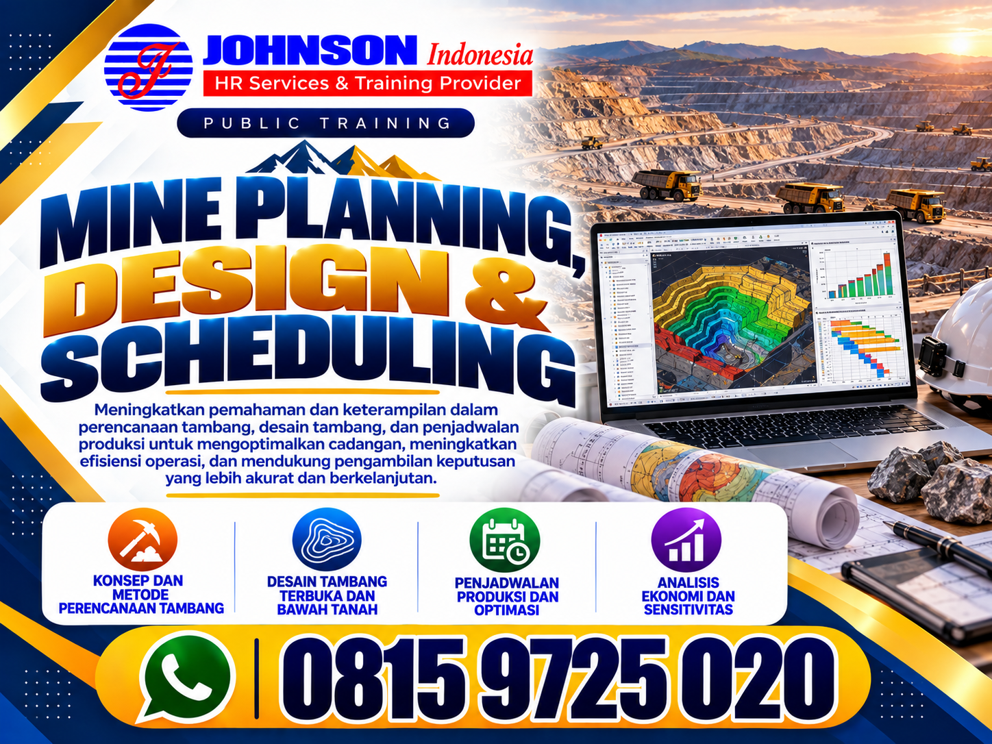 Mine Planning, Design & Scheduling