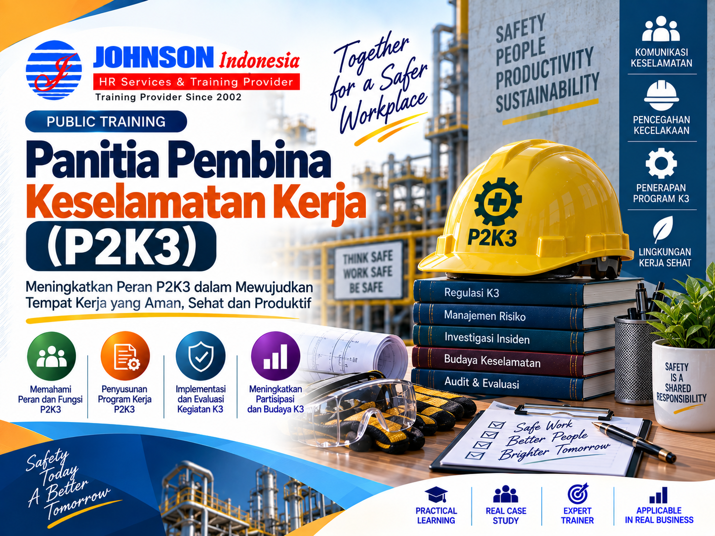 = Training Panitia Pembina Keselamatan Kerja (P2K3) Johnson Indonesia