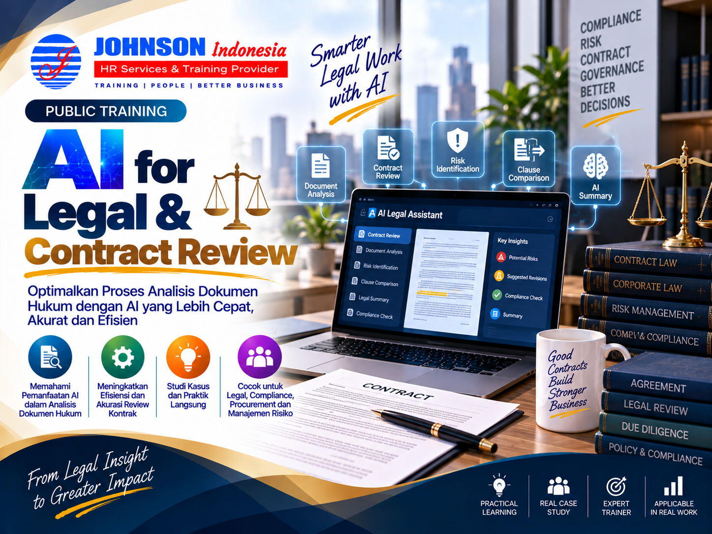 = Training AI for Legal & Contract Review Johnson Indonesia