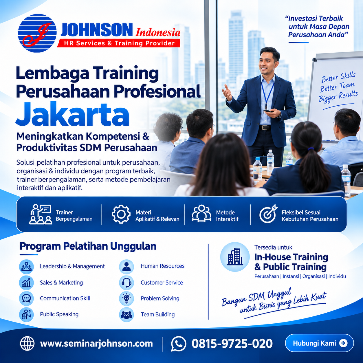 Lembaga Training Perusahaan Professional di Jakarta Lembaga Training Professional di Jakarta