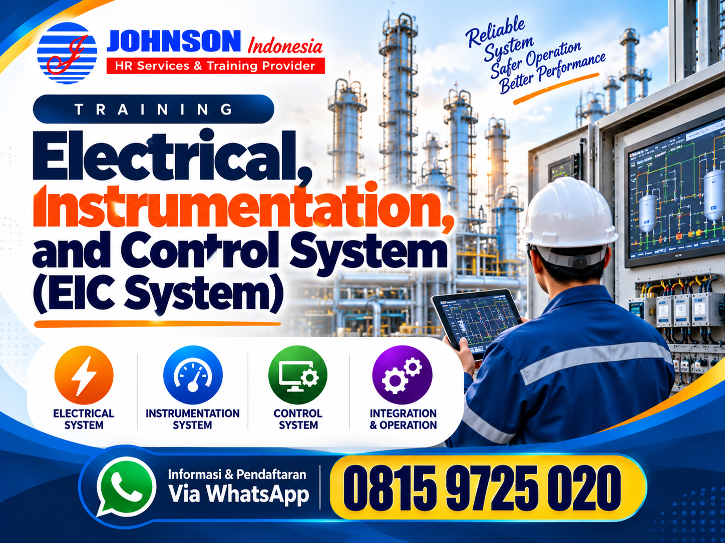  Training Electrical, Instrumentation, and Control System (EIC System)