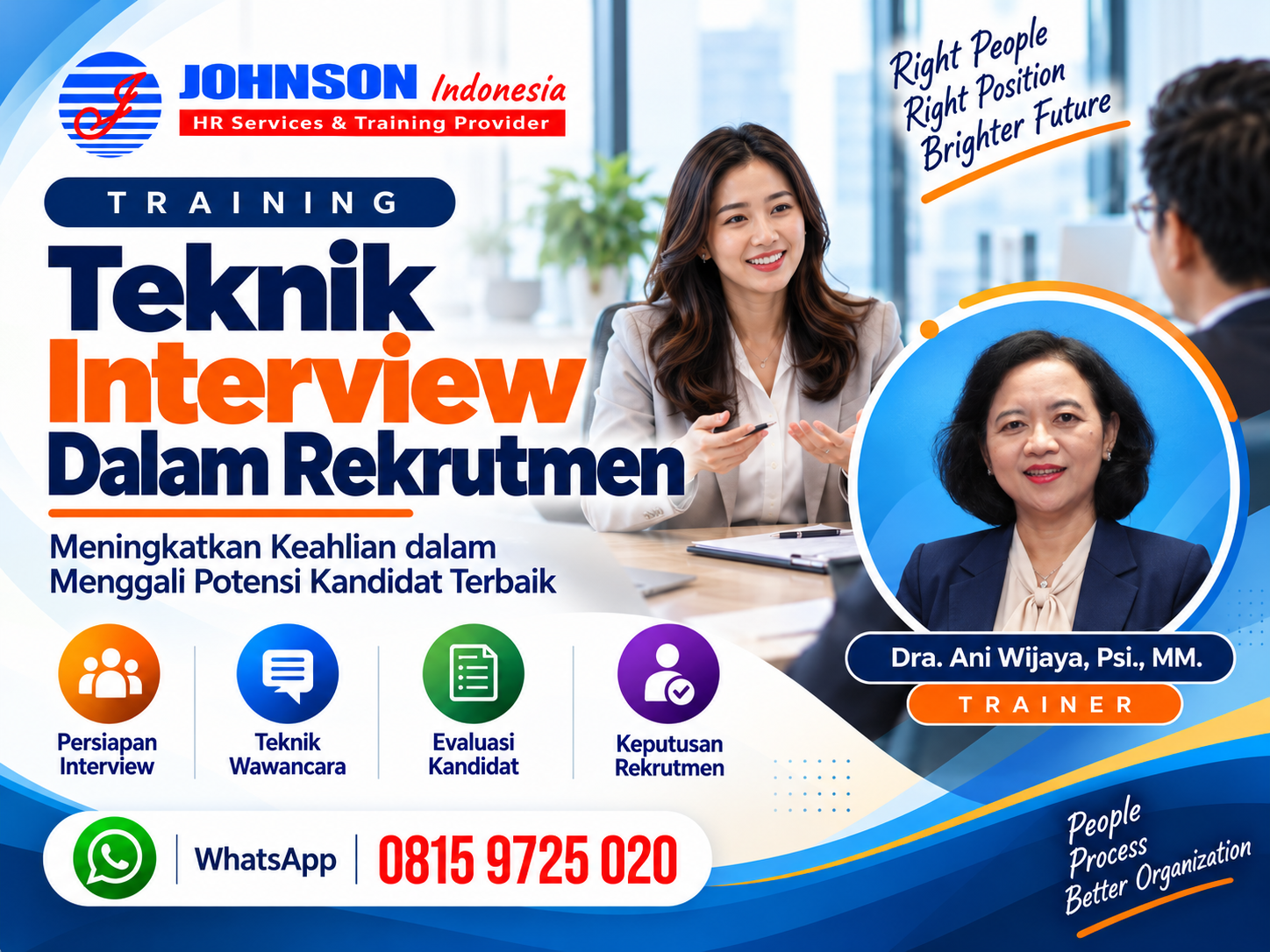 Training Teknik Interview Dalam Rekrutmen